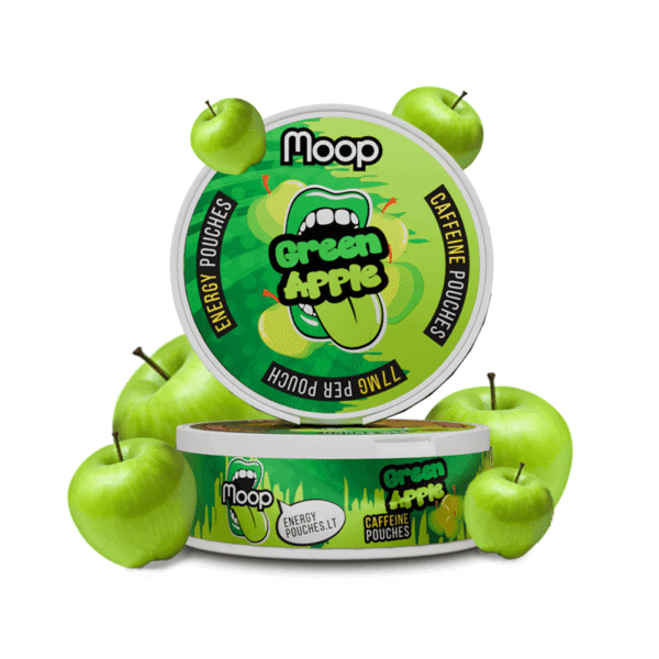 Kofeino pagalvėlės MOOP Green Apple
