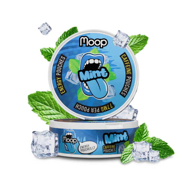 Kofeino pagalvėlės MOOP Mint Gum